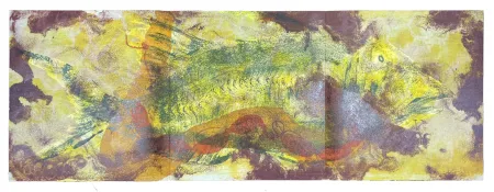 Литография Barcelo - La Chenille / La Carpe