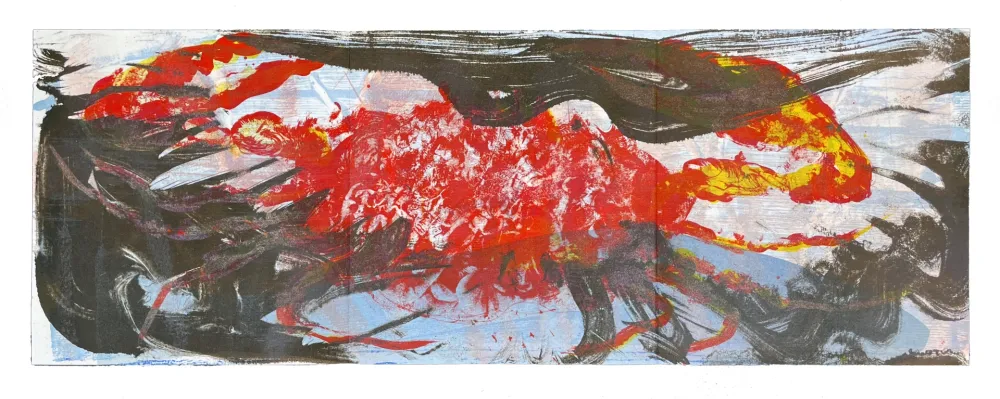 Литография Barcelo - La Colombe