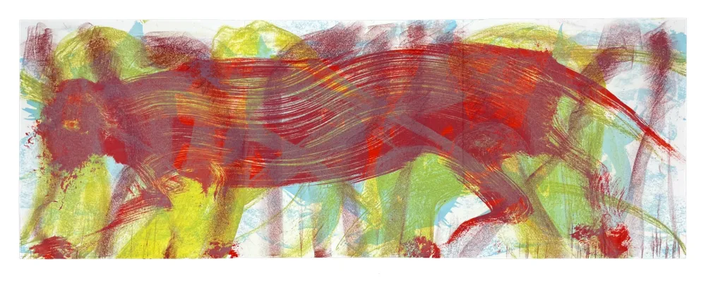 Литография Barcelo - Le Chat