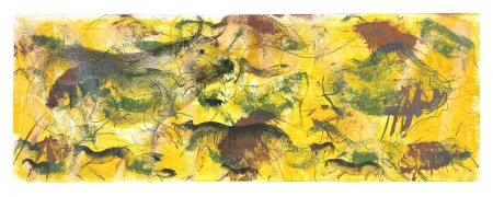 Литография Barcelo - Le Lion / La Puce