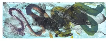 Литография Barcelo - Le Serpent