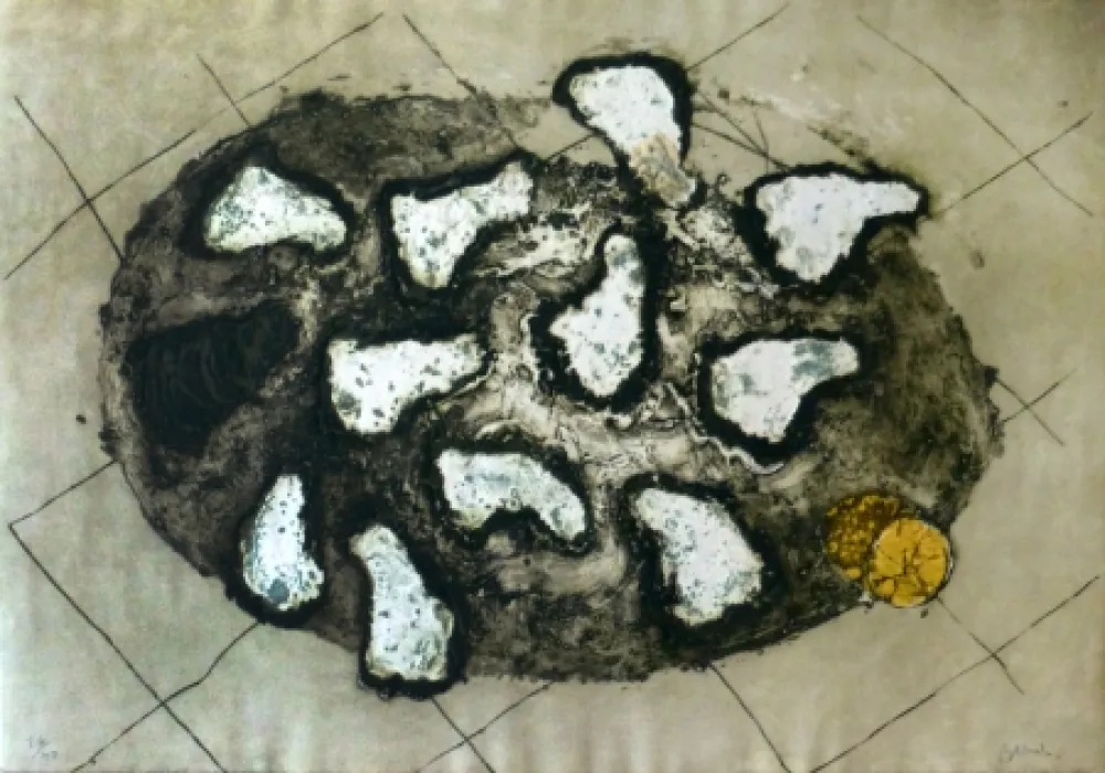 Гравюра Barcelo - Les huitres