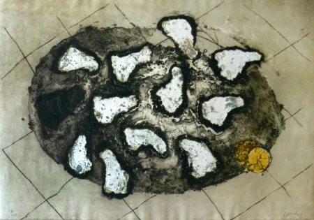 Гравюра Barcelo - Les huitres