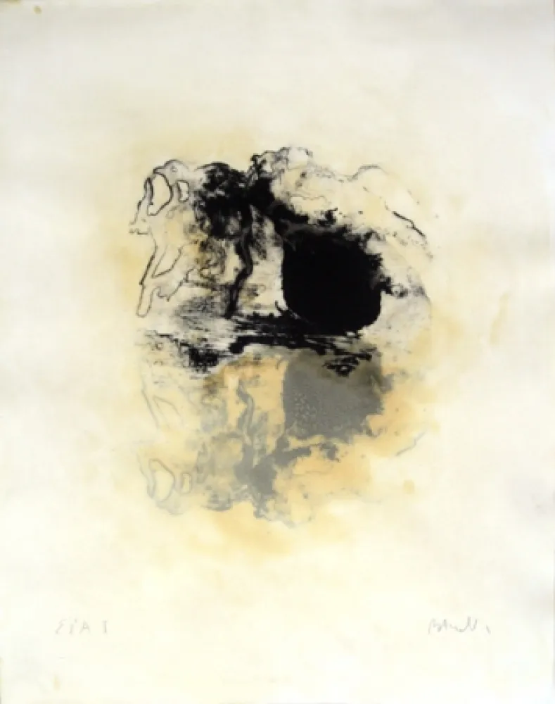 Литография Barcelo - Les oignons