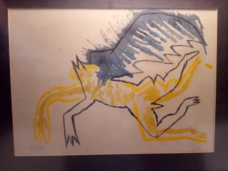 Нет Никаких Технических Barcelo - Original drawing - Mixed technique