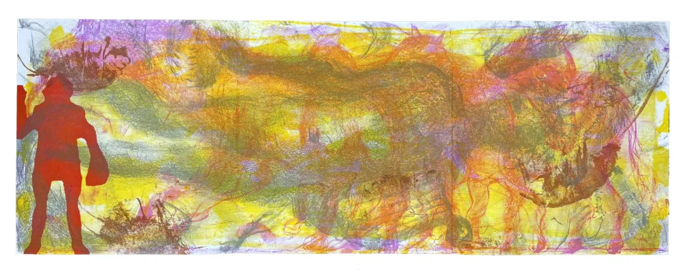 Литография Barcelo - Orphée