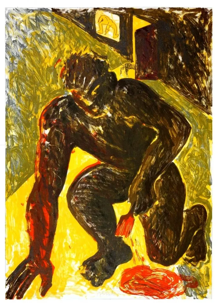 Литография Barcelo - Sans titre