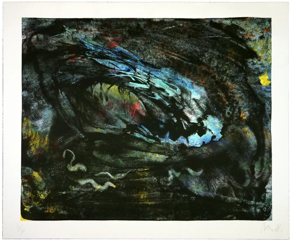 Литография Barcelo - Sans titre