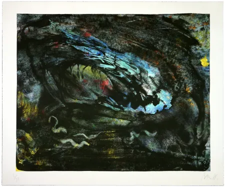 Литография Barcelo - Sans titre