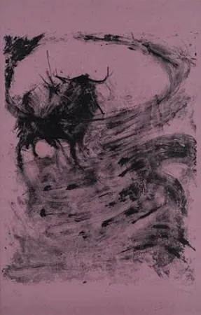 Литография Barcelo - Toros