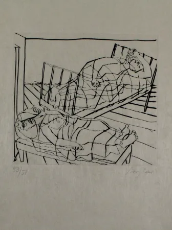 Гравюра Bargheer - Der Gast