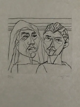 Гравюра Bargheer - Der Gast