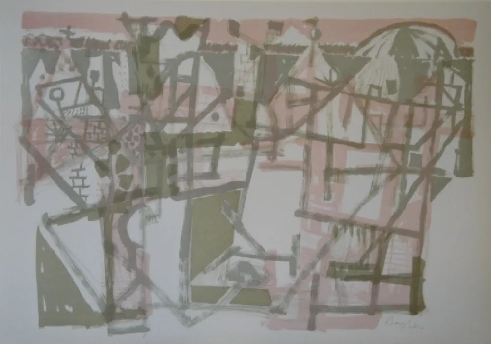 Литография Bargheer - Untitled