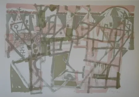 Литография Bargheer - Untitled