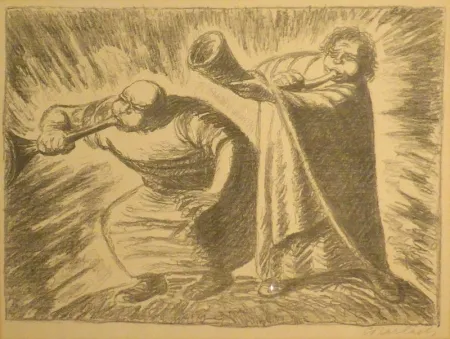 Литография Barlach - Der neue Tag