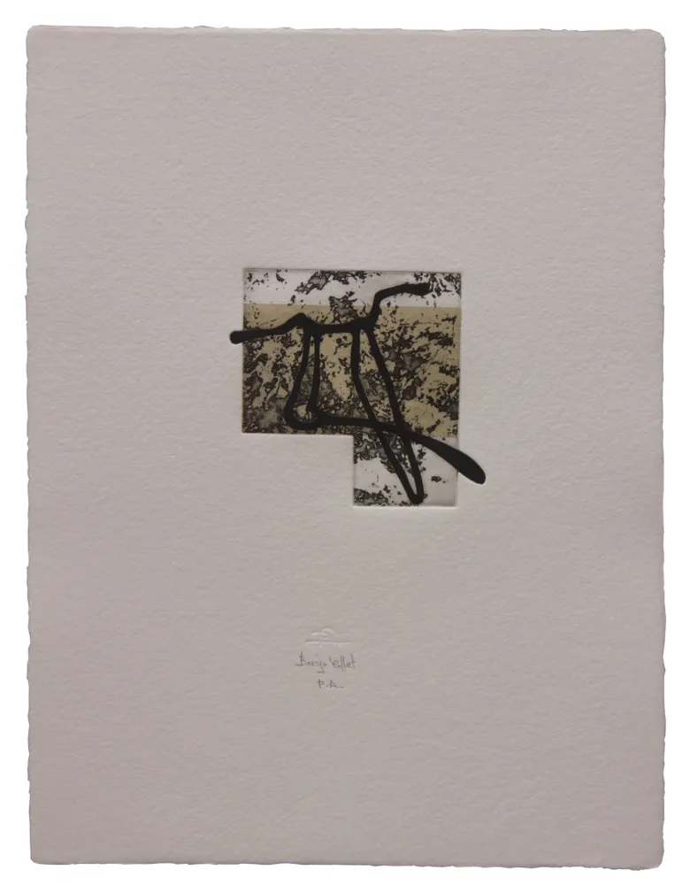 Офорт И Аквитанта Baroja-Collet - Animal