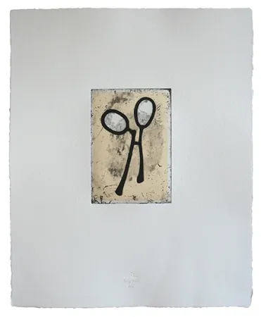 Офорт И Аквитанта Baroja-Collet - Binocular