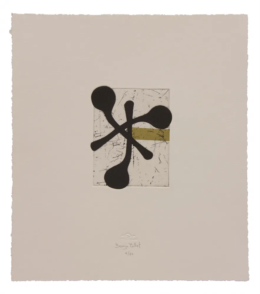 Офорт И Аквитанта Baroja-Collet - Convergencia II