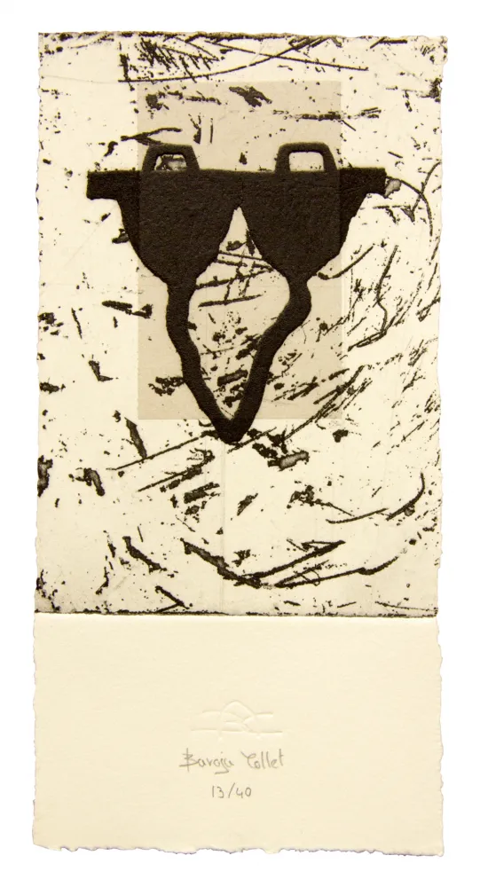 Офорт И Аквитанта Baroja-Collet - Debatik III