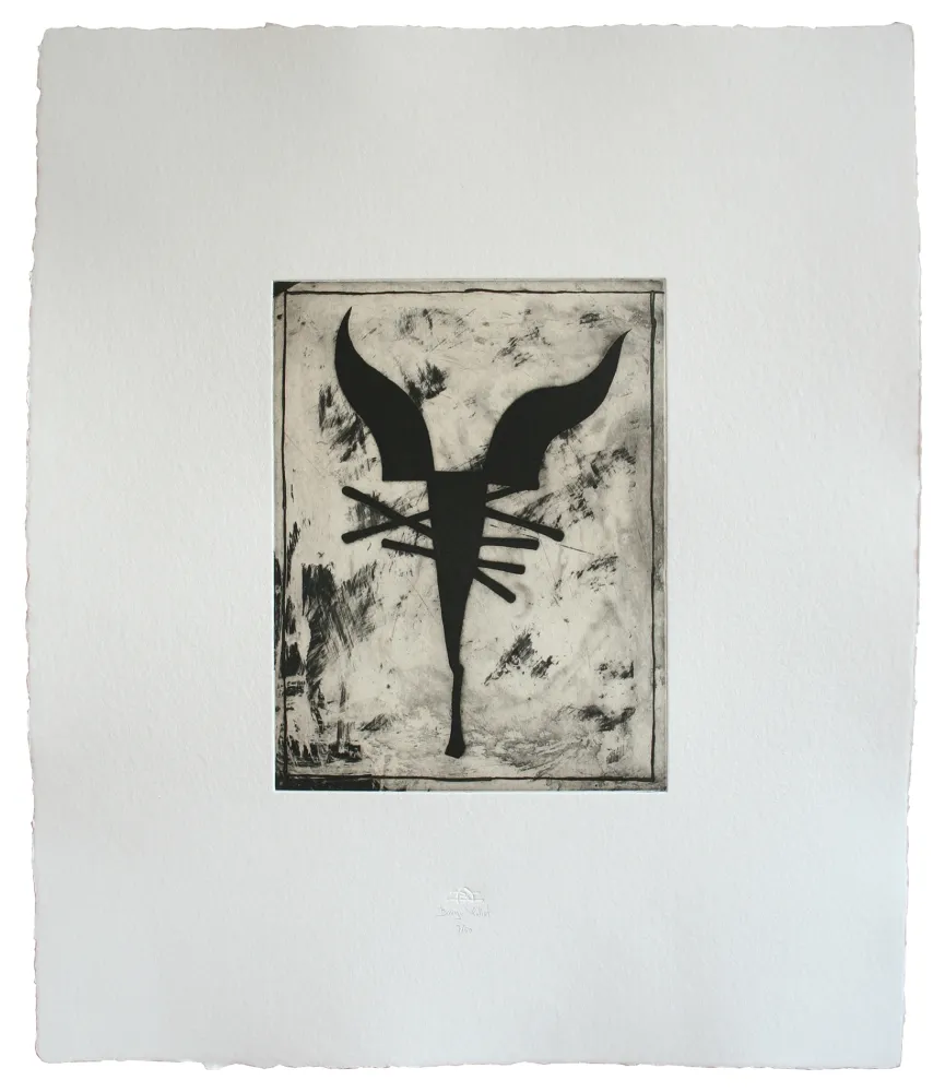 Офорт И Аквитанта Baroja-Collet - Homenaje a Marino Plaza