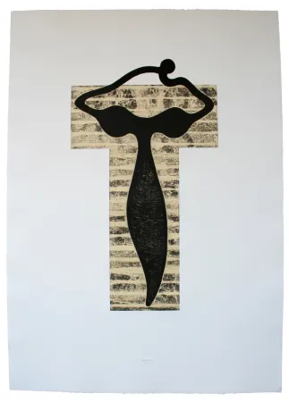 Офорт И Аквитанта Baroja-Collet - La dama negra