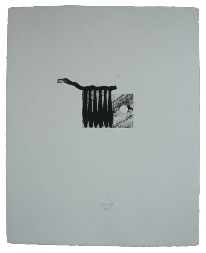 Офорт И Аквитанта Baroja-Collet - Mallarmeren betazalak X