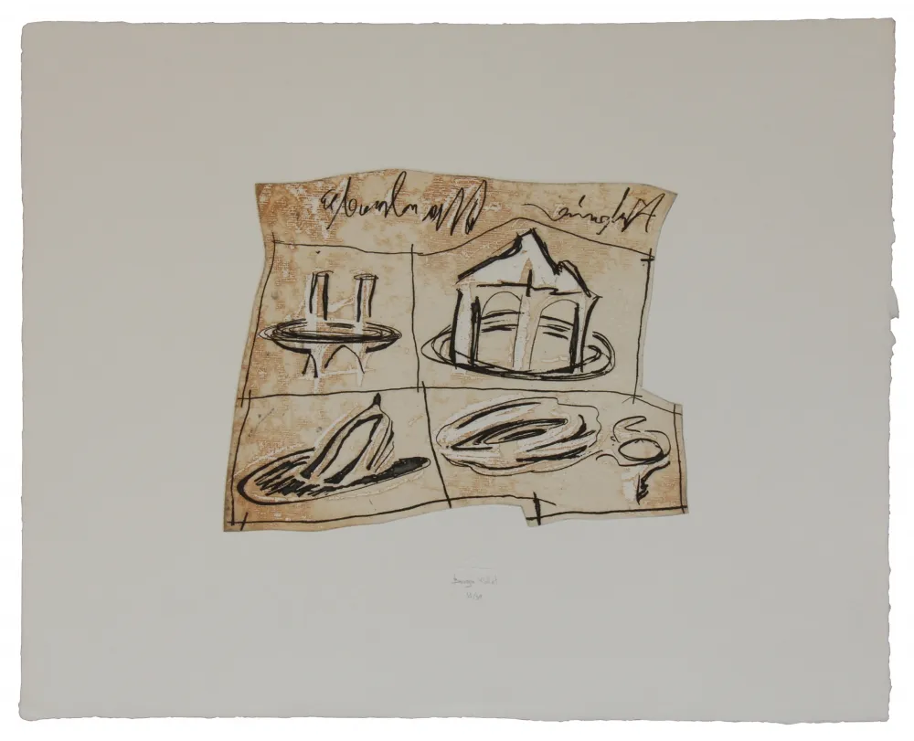 Офорт И Аквитанта Baroja-Collet - Recordatorio