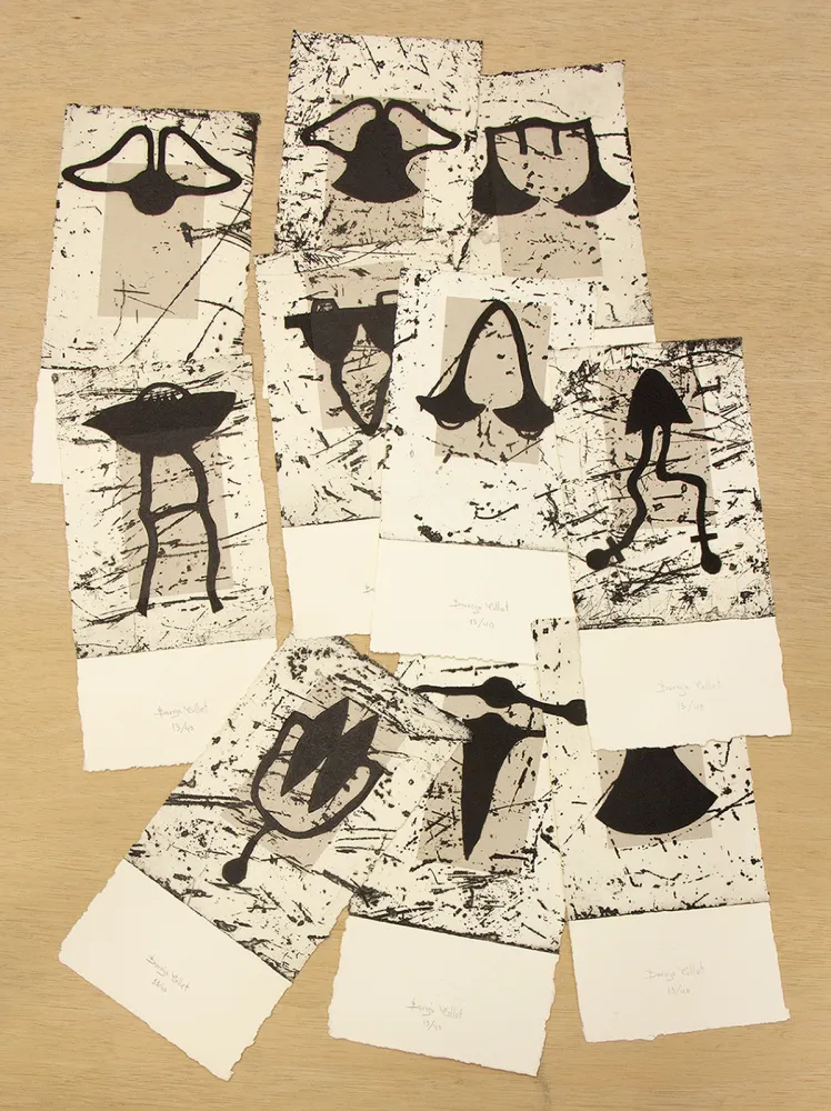 Офорт И Аквитанта Baroja-Collet - Serie Debatik