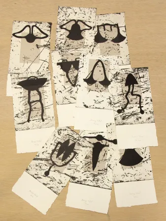 Офорт И Аквитанта Baroja-Collet - Serie Debatik