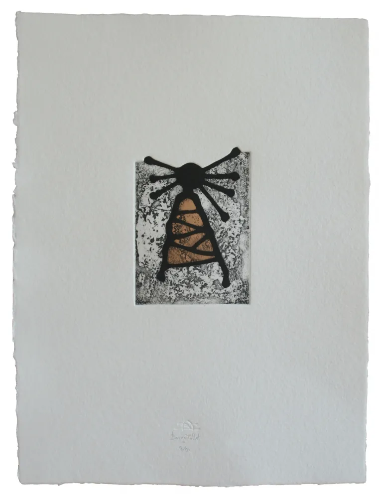 Офорт И Аквитанта Baroja-Collet - Triturador