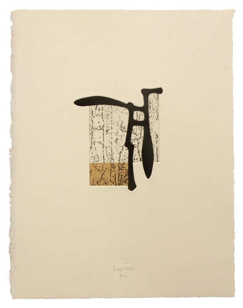 Офорт И Аквитанта Baroja-Collet - Yunque