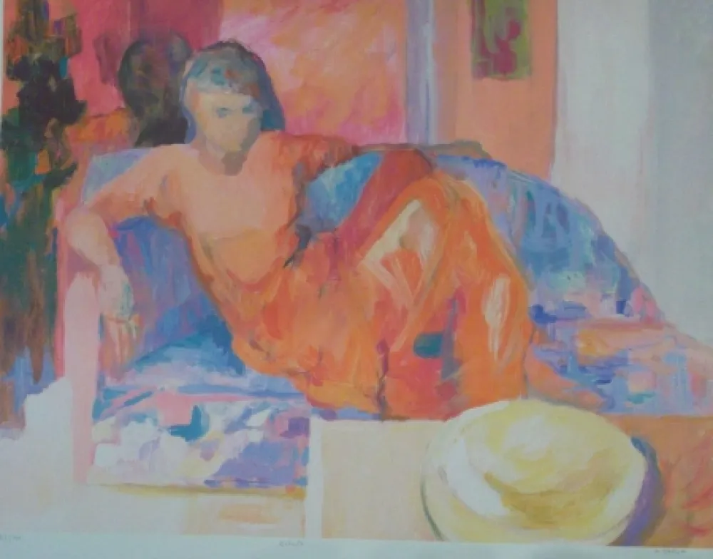 Литография Baroni - Détente