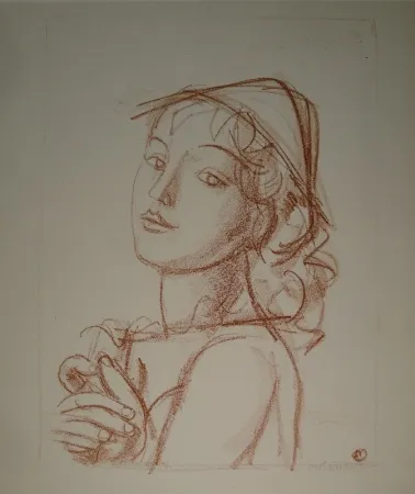 Литография Barraud - Arlequin