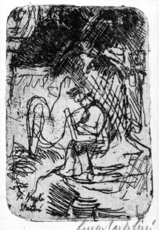 Офорт Bartolini - Gli angeli