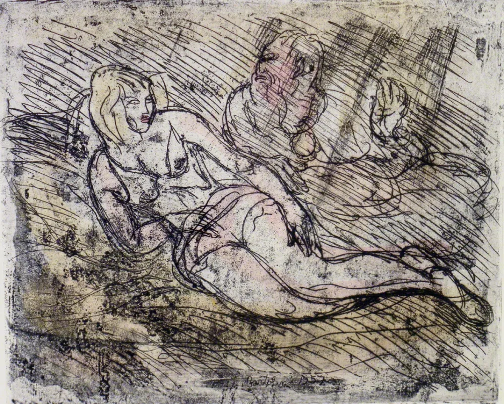 Офорт Bartolini - L'Aretino