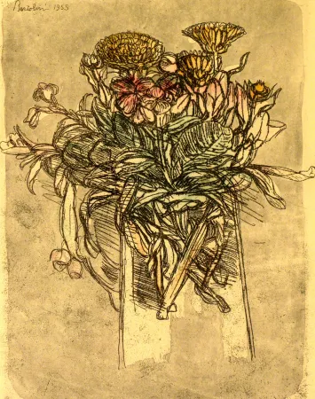 Офорт Bartolini - Le calendule