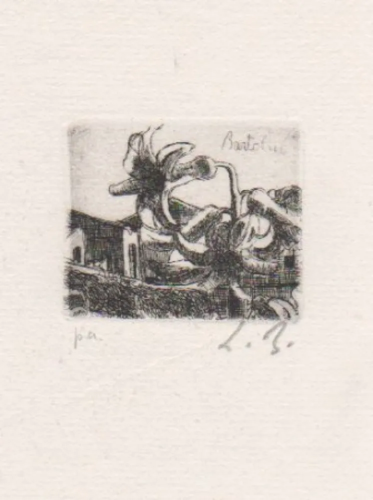 Офорт Bartolini - Senza titolo