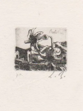 Офорт Bartolini - Senza titolo