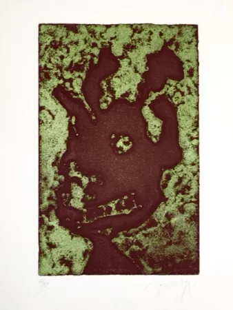 Офорт Bartolozzi - PERSONAJE NEGRO