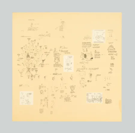 Сериграфия Baruchello - Senza titolo