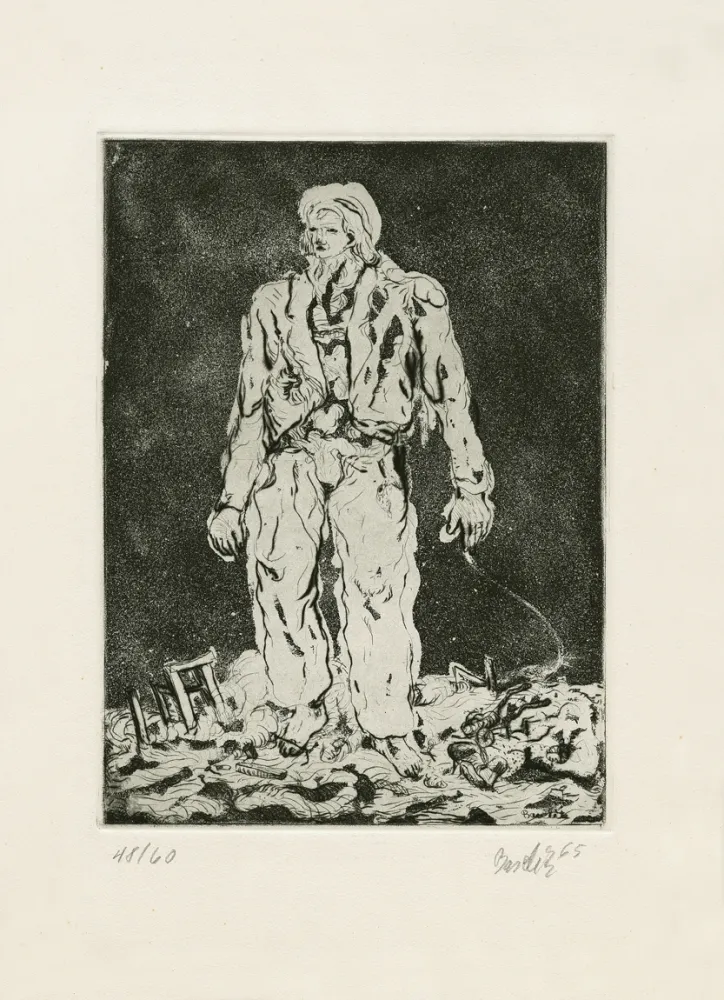 Офорт И Аквитанта Baselitz - 