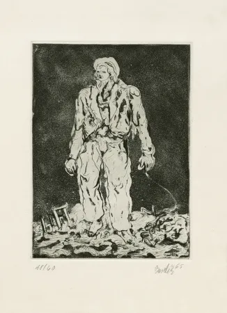 Офорт И Аквитанта Baselitz - 