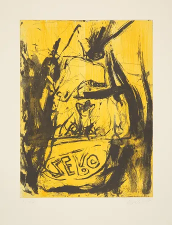 Офорт И Аквитанта Baselitz - 