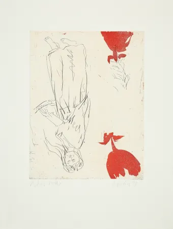 Офорт И Аквитанта Baselitz - 