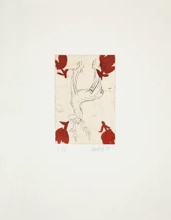 Офорт И Аквитанта Baselitz - 