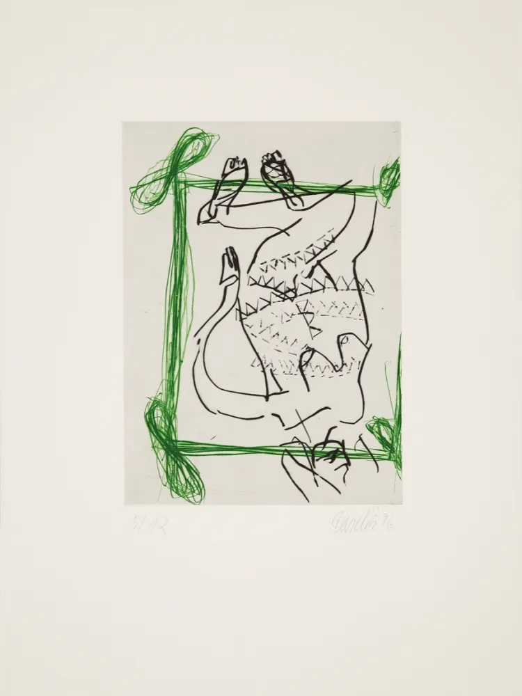 Гравюра Baselitz - 
