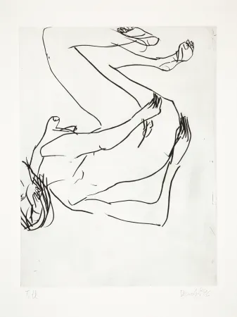 Гравюра Сухой Иглой Baselitz - 