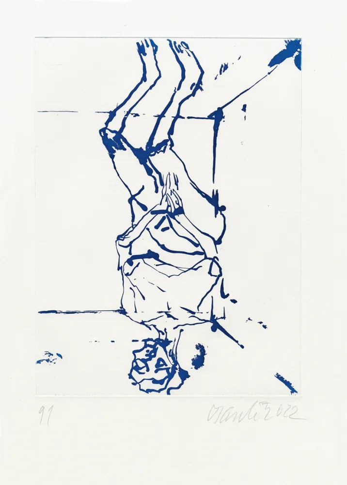 Офорт И Аквитанта Baselitz - 