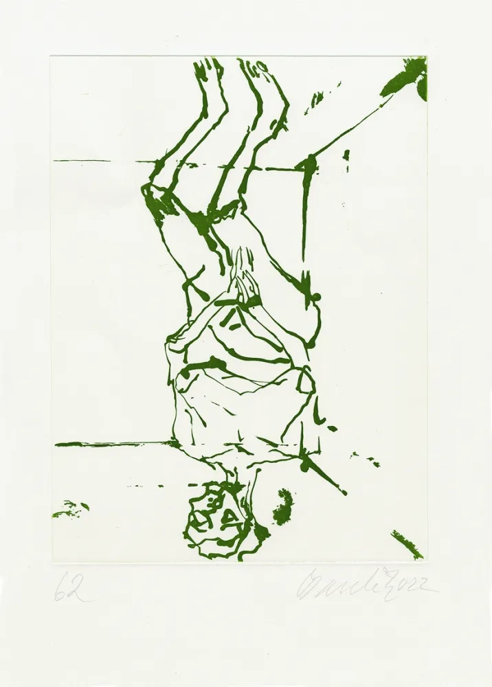 Офорт И Аквитанта Baselitz - 
