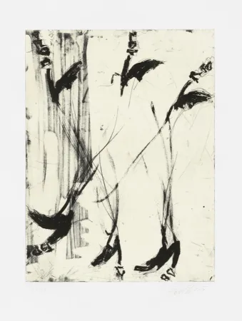 Офорт И Аквитанта Baselitz - Sono sei piedi